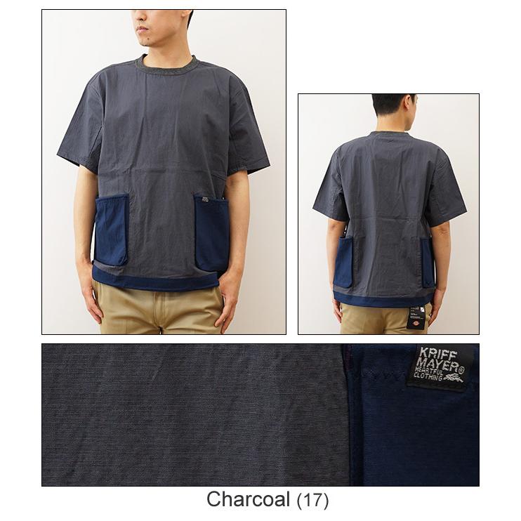KRIFF MAYER クリフメイヤー　Tシャツ ポケT サイド ポケット キャンプ クルー シャツ メンズ オーバーサイズ ビッグシルエット アウトドア 登山 山登り 2145100 | KRIFF MAYER | 05