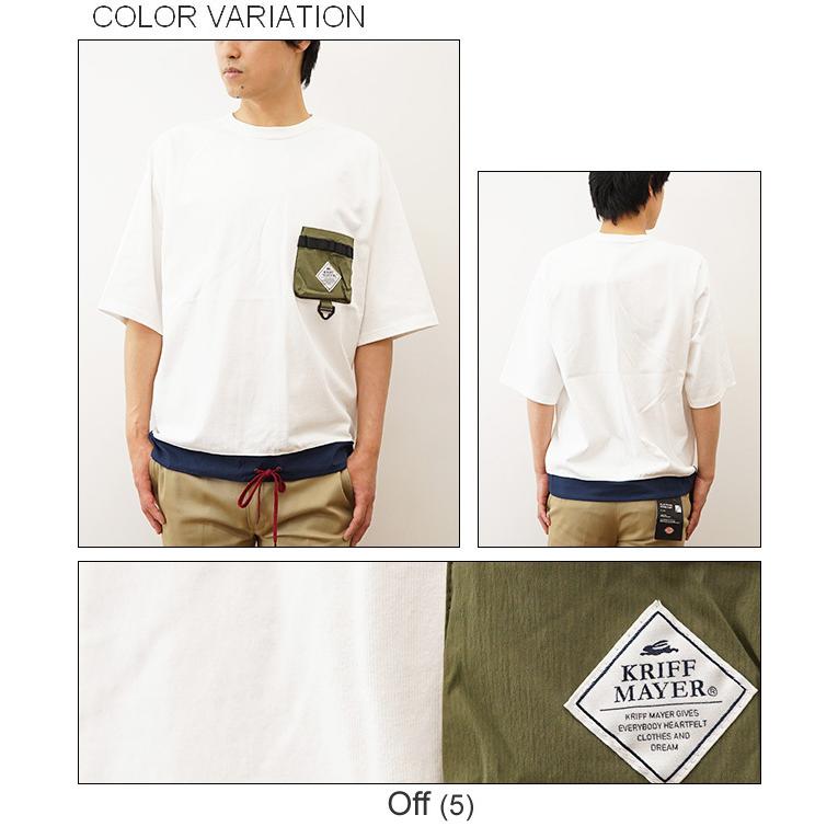 KRIFF MAYER クリフメイヤー ポケT Tシャツ ポケット メンズ COOL TOUGH クールタフ キャンパー オーバーサイズ ビッグシルエット キャンプ アウトドア 2145106 | KRIFF MAYER | 03