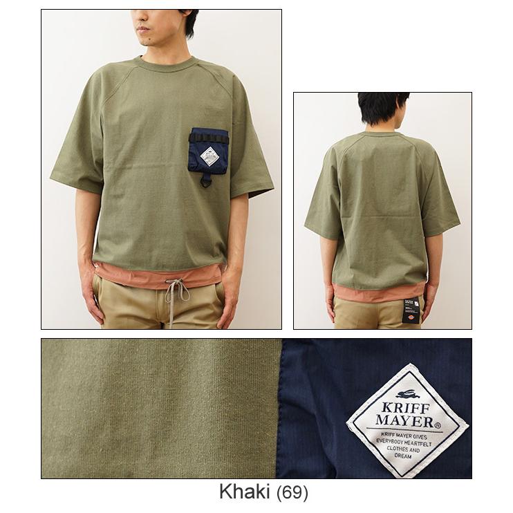 KRIFF MAYER クリフメイヤー ポケT Tシャツ ポケット メンズ COOL TOUGH クールタフ キャンパー オーバーサイズ ビッグシルエット キャンプ アウトドア 2145106 | KRIFF MAYER | 05