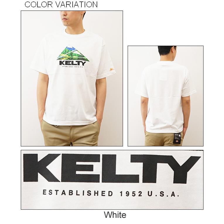 KELTY ケルティ 半袖 Tシャツ メンズ ランドスケープ ティーシャツ ブランド ロゴ プリント 速乾性 通気性 大きい サイズ XL キャンプ アウトドア KE22113003 | KELTY | 03