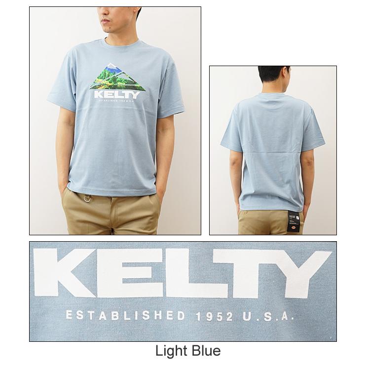 KELTY ケルティ 半袖 Tシャツ メンズ ランドスケープ ティーシャツ ブランド ロゴ プリント 速乾性 通気性 大きい サイズ XL キャンプ アウトドア KE22113003 | KELTY | 04