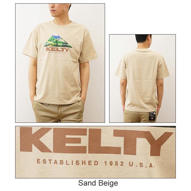 KELTY ケルティ 半袖 Tシャツ メンズ ランドスケープ ティーシャツ ブランド ロゴ プリント 速乾性 通気性 大きい サイズ XL キャンプ アウトドア KE22113003 | KELTY | 05
