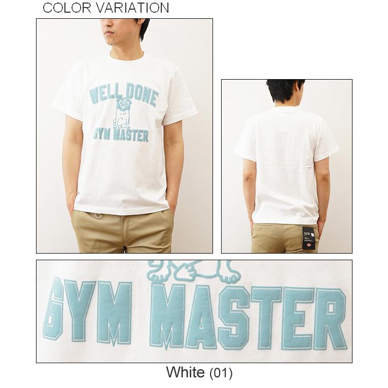 gym master ジムマスター Tシャツ ティーシャツ メンズ 覆面犬 Tee レディース プリント おもしろい デザイン 犬 ブルドッグ 動物 アニマル アメカジ G874645 | gym master | 03