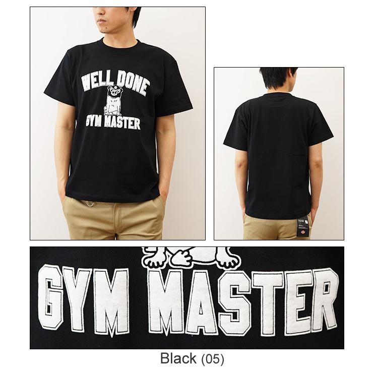 gym master ジムマスター Tシャツ ティーシャツ メンズ 覆面犬 Tee レディース プリント おもしろい デザイン 犬 ブルドッグ 動物 アニマル アメカジ G874645 | gym master | 04