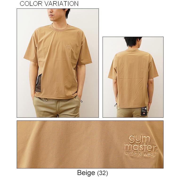 gym master ジムマスター Tシャツ ポケT メンズ ComfyNylon ナイロン ポケット Tee アウトドア キャンプ ビッグシルエット オーバーサイズ ストレッチ G821617 | gym master | 03