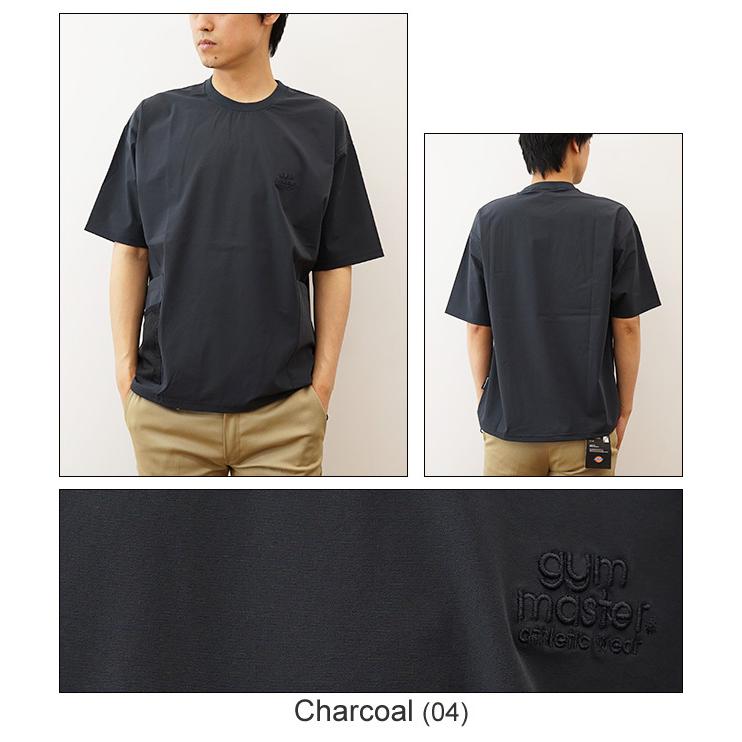 gym master ジムマスター Tシャツ ポケT メンズ ComfyNylon ナイロン ポケット Tee アウトドア キャンプ ビッグシルエット オーバーサイズ ストレッチ G821617 | gym master | 04