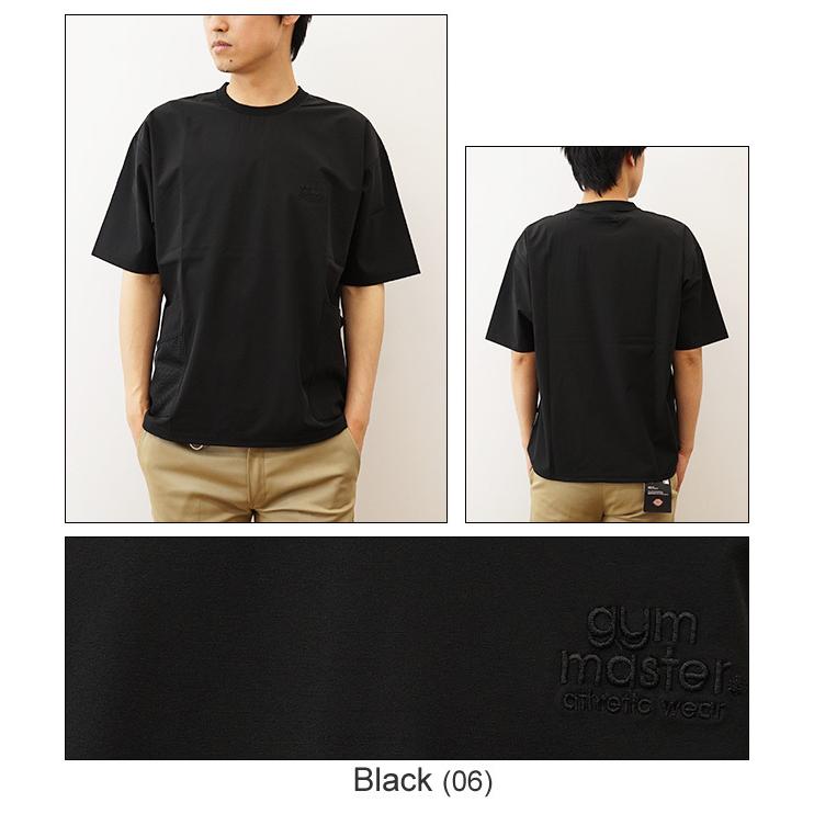 gym master ジムマスター Tシャツ ポケT メンズ ComfyNylon ナイロン ポケット Tee アウトドア キャンプ ビッグシルエット オーバーサイズ ストレッチ G821617 | gym master | 05