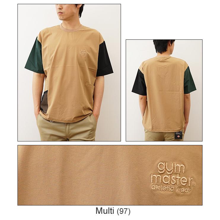 gym master ジムマスター Tシャツ ポケT メンズ ComfyNylon ナイロン ポケット Tee アウトドア キャンプ ビッグシルエット オーバーサイズ ストレッチ G821617 | gym master | 06