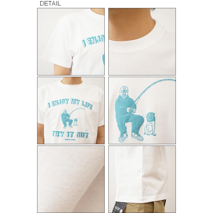 gym master ジムマスター Tシャツ ティーシャツ 半袖 メンズ レディース MY LIFE Tee マイライフ おもしろい プリント デザイン アウトドア キャンプ G892689 | gym master | 02