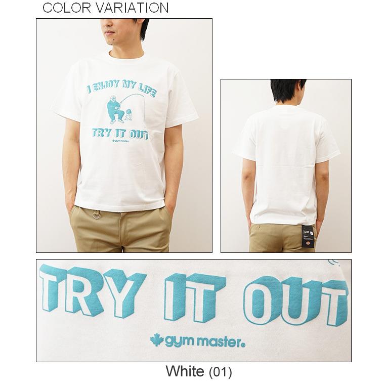 gym master ジムマスター Tシャツ ティーシャツ 半袖 メンズ レディース MY LIFE Tee マイライフ おもしろい プリント デザイン アウトドア キャンプ G892689 | gym master | 03