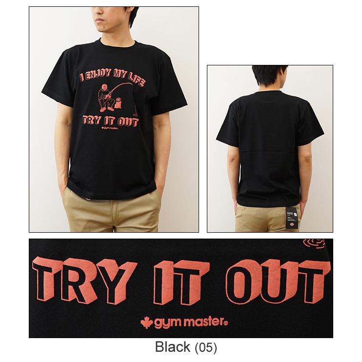 gym master ジムマスター Tシャツ ティーシャツ 半袖 メンズ レディース MY LIFE Tee マイライフ おもしろい プリント デザイン アウトドア キャンプ G892689 | gym master | 04