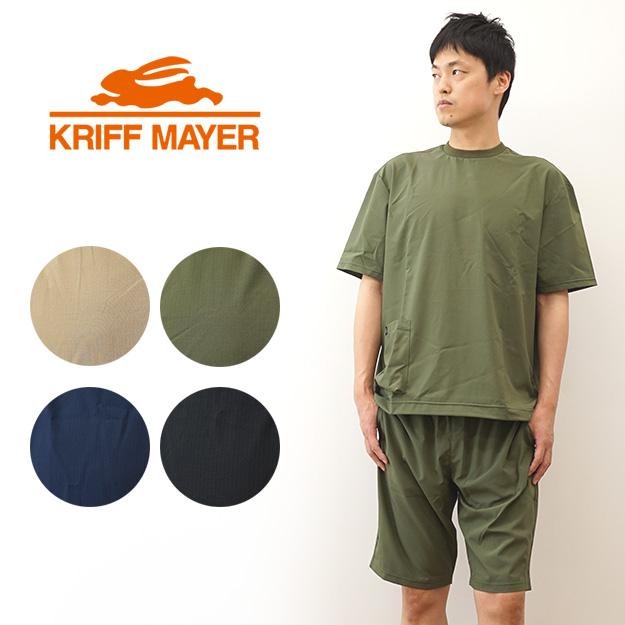 KRIFF MAYER クリフメイヤー Tシャツ ショーツ at TENT 3点セット メンズ セットアップ 半袖 ティーシャツ ポケT ポケット ショート パンツ キャンプ 2147809 | KRIFF MAYER