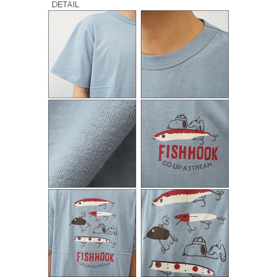 KRIFF MAYER クリフメイヤー Tシャツ 半袖 メンズ スヌーピー プリントT ビッグシルエット オーバーサイズ ピーナッツ コラボ アウトドア キャンプ 2157806 | KRIFF MAYER | 02