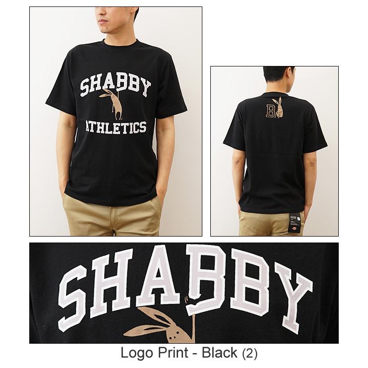Shabby シャビ Tシャツ プリント ポケット メンズ シャビー