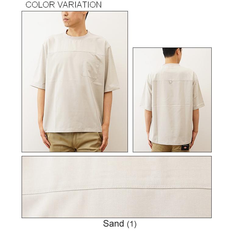 Tシャツ メンズ Allowed to Unfold アロウドトゥアンフォールド ファンマーフレ ストレッチ 布帛 TEE 半袖 オーバーサイズ ビッグシルエット 0701-23105 |  | 03