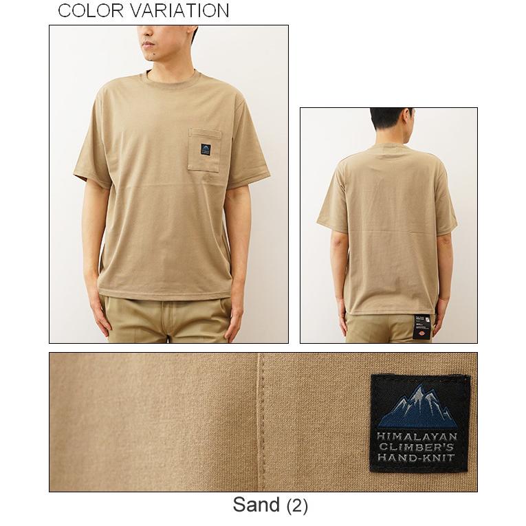 ポケT Tシャツ ポケット メンズ ヒマラヤンクライマーズハンドニット HIMALAYAN CLIMBER'S HAND-KNIT ICE SUMMER 多機能天竺 ティーシャツ HCK-222-01 |  | 03