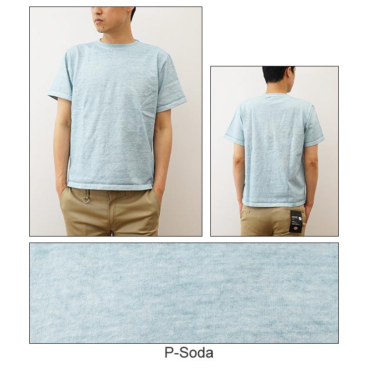 Good On グッドオン Tシャツ ヘビージャージー 半袖 クルー メンズ ティーシャツ ピグメント 加工 顔料染め 経年変化 味 アジ 古着 育てるTシャツ GOST-2109 | GOOD ON | 04