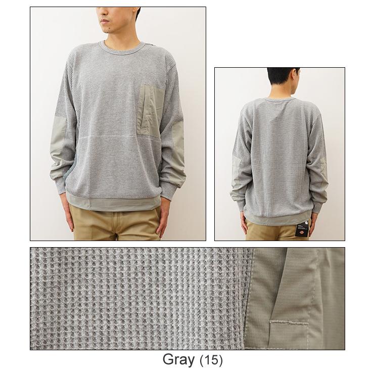 KRIFF MAYER クリフメイヤー ロンT 長袖 Tシャツ メンズ サーマル デザイン クルー ティーシャツ オーバーサイズ ビッグシルエット ワッフル 素材 生地 2217202 | KRIFF MAYER | 04