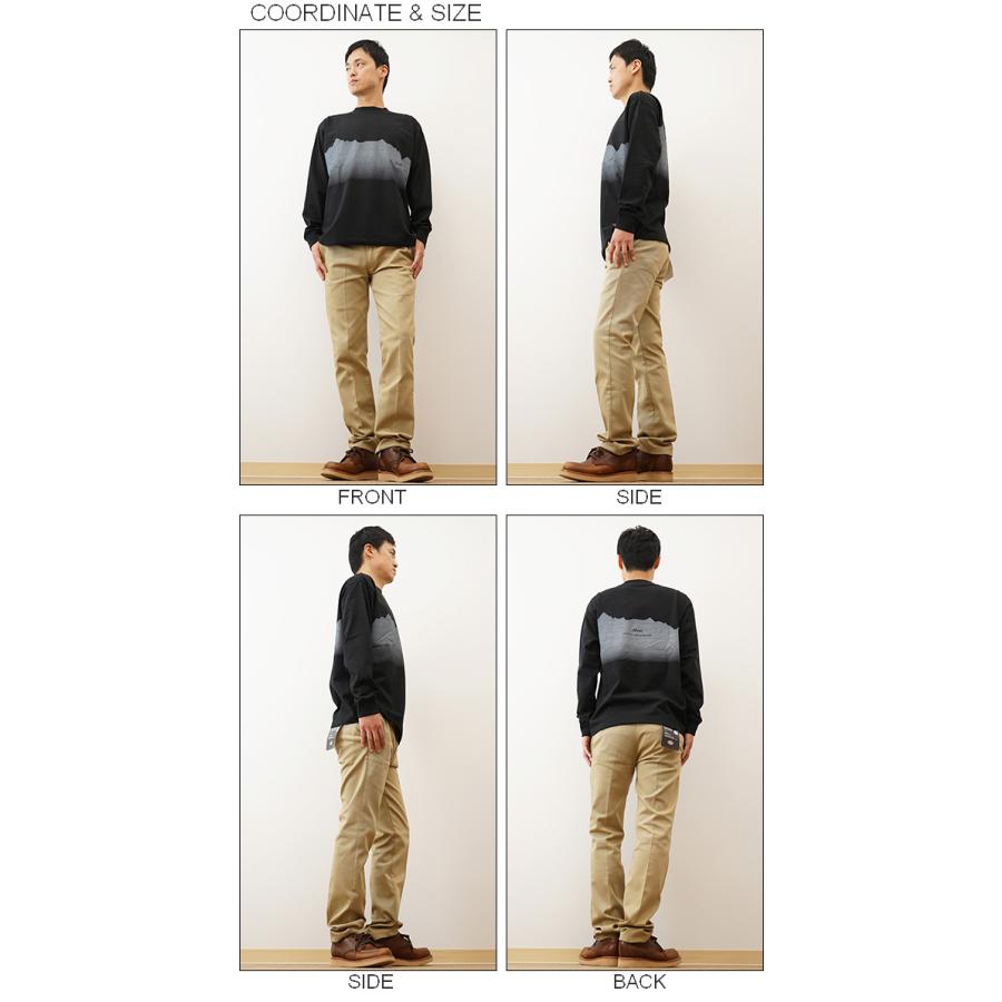 NANGA ナンガ 長袖 Tシャツ ロンT メンズ エコ ハイブリッド リッジ ライン レディース ビッグシルエット オーバーサイズ ブランド ロゴT プリント 1G224 | NANGA | 01