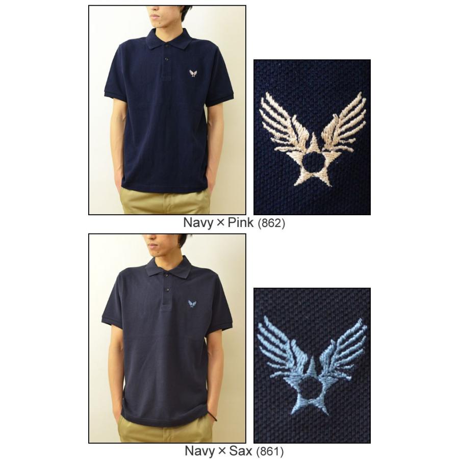 半袖 ポロシャツ メンズ AIR FORCE オリジナル エアフォース ワン