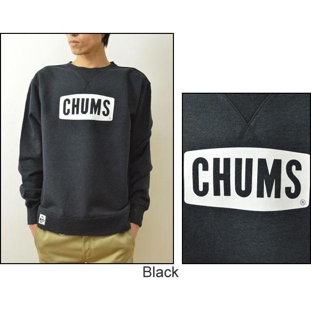 CHUMS CHUMS（チャムス） ボート ロゴ クルー トップ スウェット