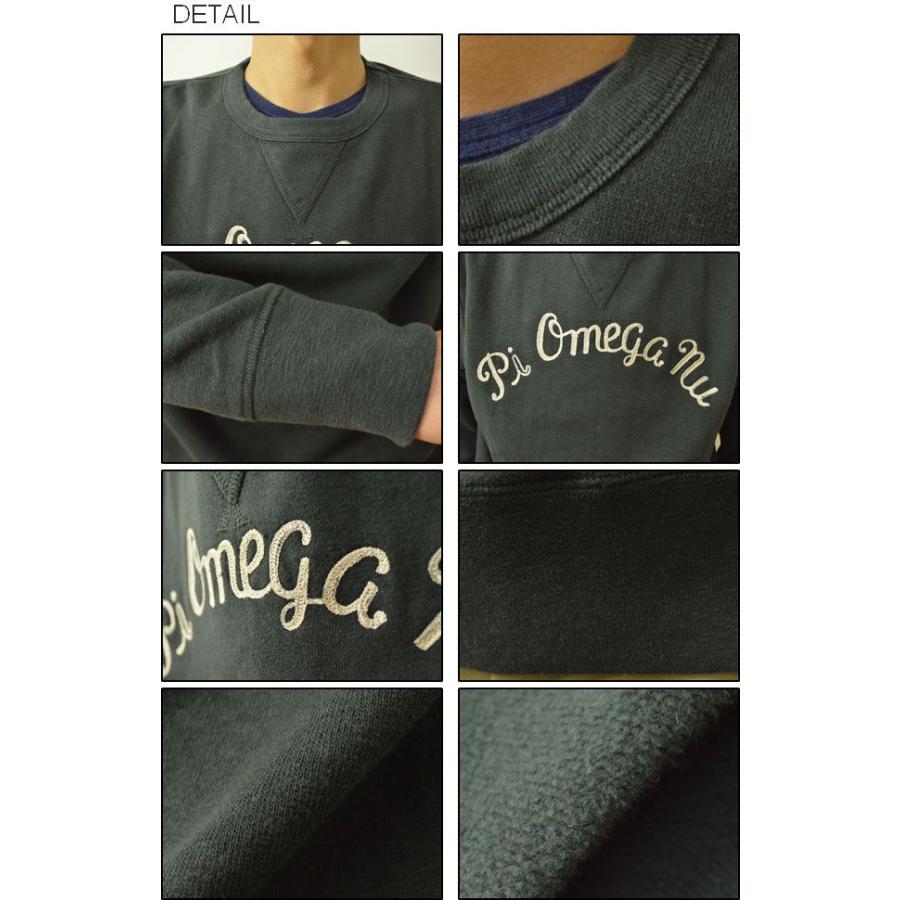 CHESWICK（チェスウィック） チェーン刺繍 クルーネック スウェット