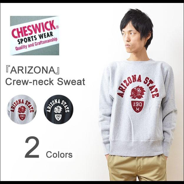 CHESWICK（チェスウィック） ARIZONA STATE クルーネック スウェット
