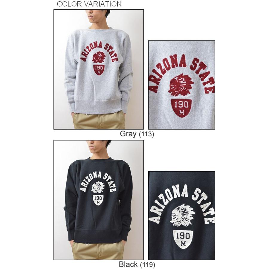 CHESWICK（チェスウィック） ARIZONA STATE クルーネック スウェット