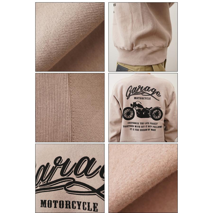 ジーンズ 12ozスウェット MOTORCYCLE オリジナル バイカー プリント
