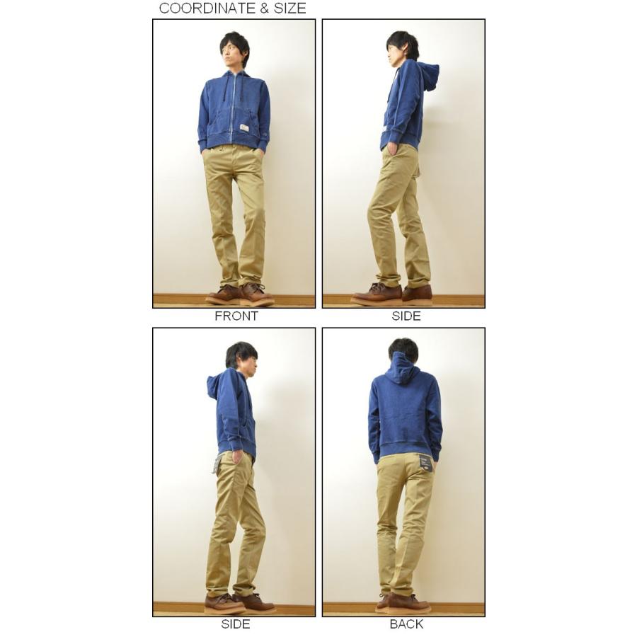 45R 45rpm インディゴ染め　藍染　ダブルジップ　パーカー　サイズ3 ジーンズ （デニムジップパーカー-タグ）オリジナルタグ＆刺繍