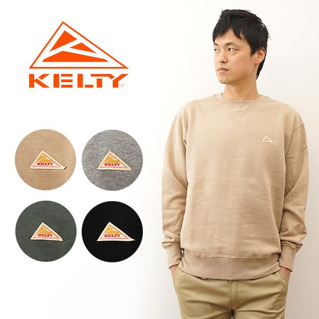 KELTY ケルティ スウェット トレーナー ミニロゴ クルーネック シャツ   メンズ レディース スエット ブランド ビッグシルエット オーバーサイズ KE22213048 | KELTY