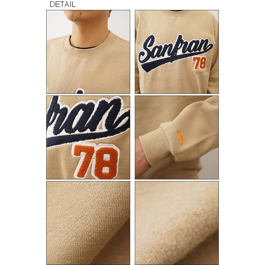 KRIFF MAYER クリフメイヤー スウェット トレーナー 速乾 裏起毛 クルー メンズ レディース スエット カレッジ ロゴ ビッグシルエット オーバーサイズ 2227201 | KRIFF MAYER | 02