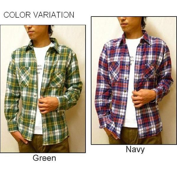 KEARNEY HOUSE（カーニーハウス） チェック柄 L/Sワークフランネル