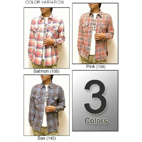 Lee（リー） ワークディテール チェック柄 フランネルシャツ 長袖 ネルシャツ 【19740】 | Lee | 02