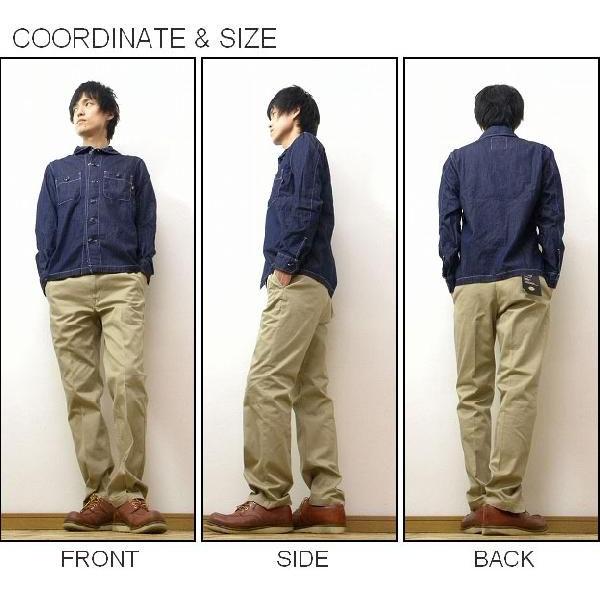 ALPHA（アルファ） ライトオンスデニム マリン ワークシャツ インディゴ デニムシャツ シャンブレーシャツ ショールカラー アンカーボタン 【25028】 |  | 01