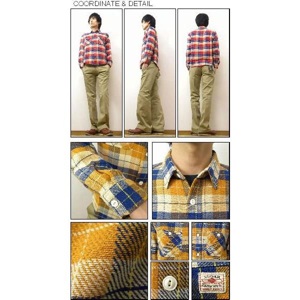 SUGAR CANE CANE（シュガーケーン） SOFT TWILL WORK SHIRT ソフト