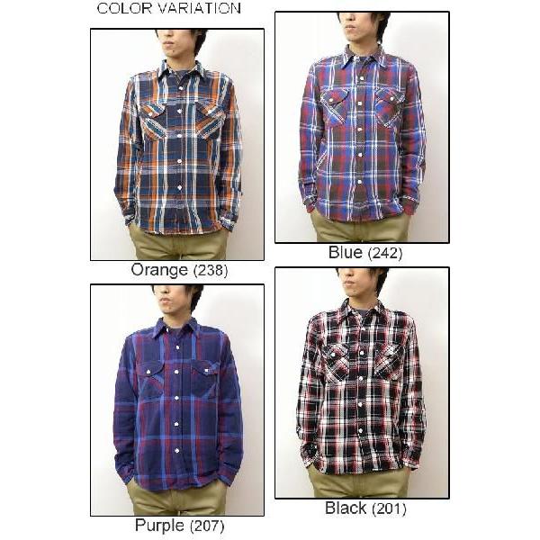 Lee（リー） ヘヴィーコットン素材 フランネル チェック ワークシャツ 長袖 ネルシャツ ヘビーコットン アメカジ 【19769】 | Lee | 02