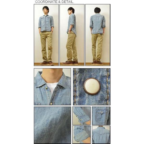 Heritage stone（ヘリテイジストーン） インディゴ染め リネン