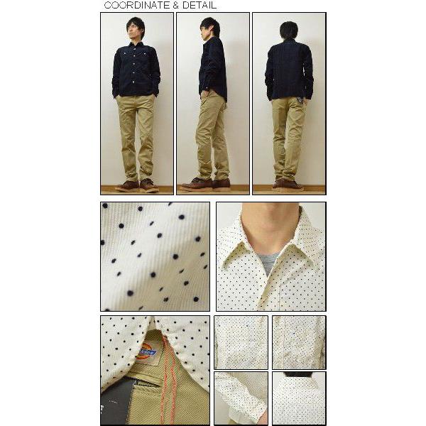 SUGAR CANE CANE（シュガーケーン） ポルカドット コーデュロイ ワーク