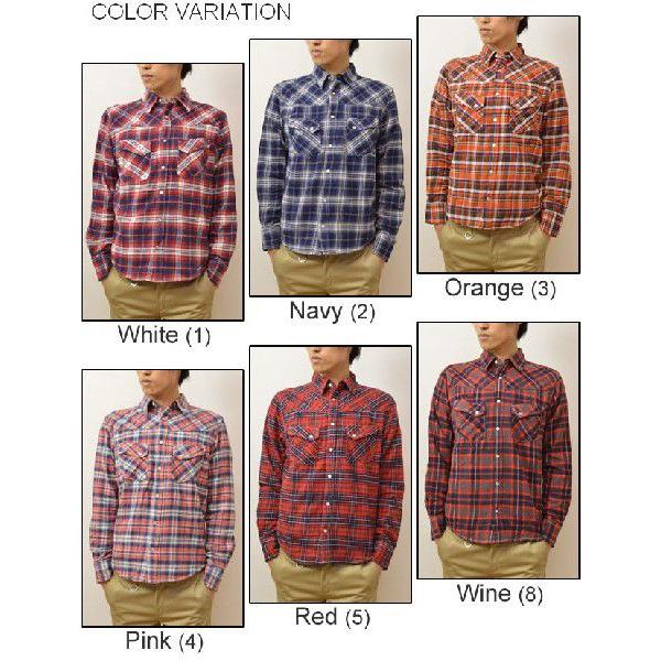 ダブテイル（DOVETAIL） ウエスタンディテール チェック柄 フランネル