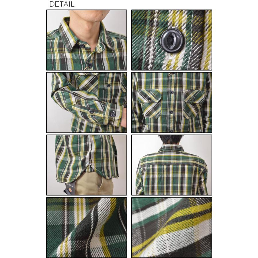 ヘビーネルシャツ）JEANSBUG オリジナルヘヴィーフランネル チェック柄