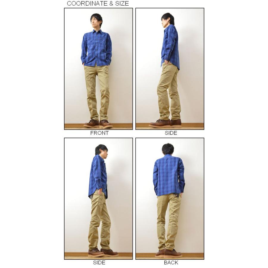 ZUCCa ズッカ インディゴ染め シャツジャケット M SUGAR CANE CANE（シュガーケーン） インディゴ ブロード チェック