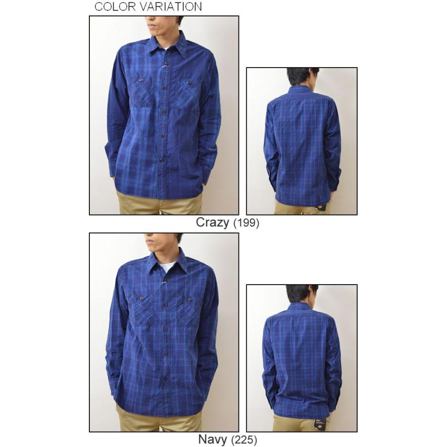 SUGAR CANE CANE（シュガーケーン） インディゴ ブロード チェック