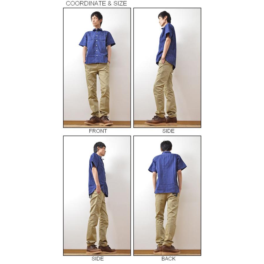 SUGAR CANE CANE（シュガーケーン） ウォバッシュ ストライプ ワーク