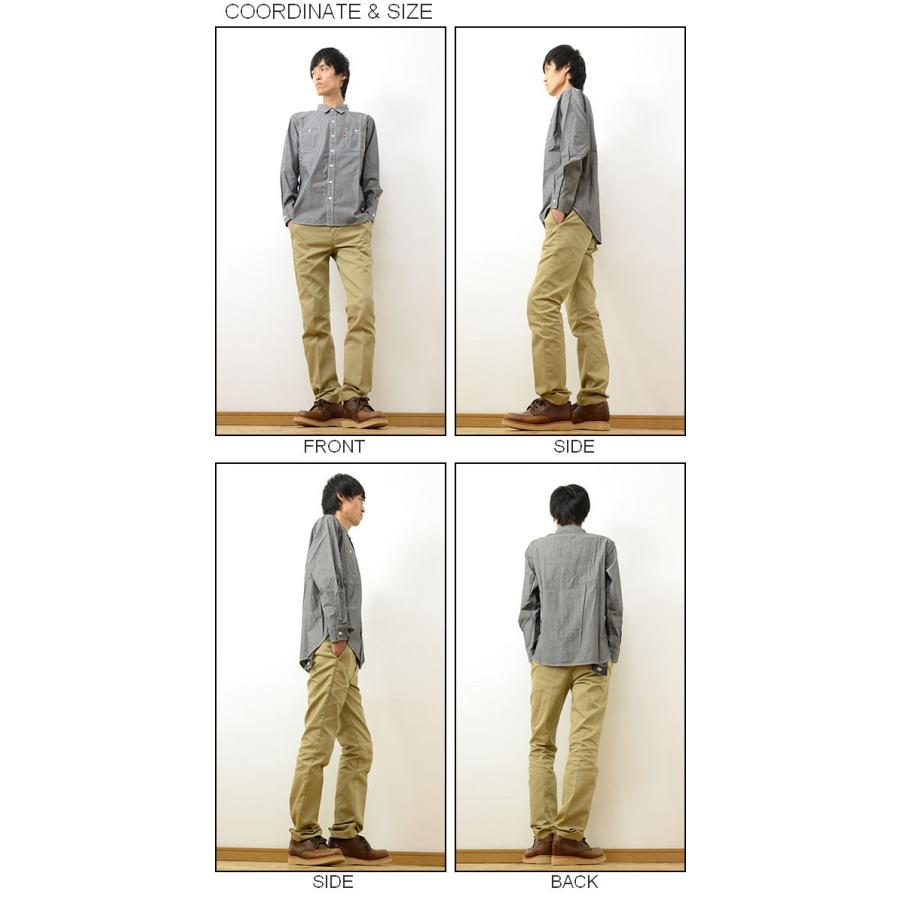 Dickies（ディッキーズ） コットン シャンブレー 長袖 ワーク シャツ