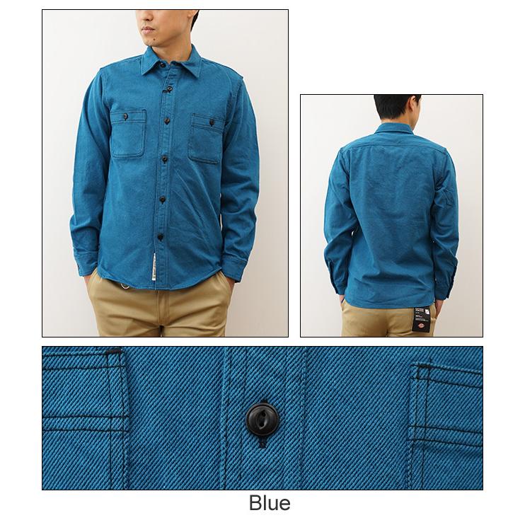 HOUSTON（ヒューストン） ソリッド ビエラ シャツ SOLID VIYELLA SHIRT