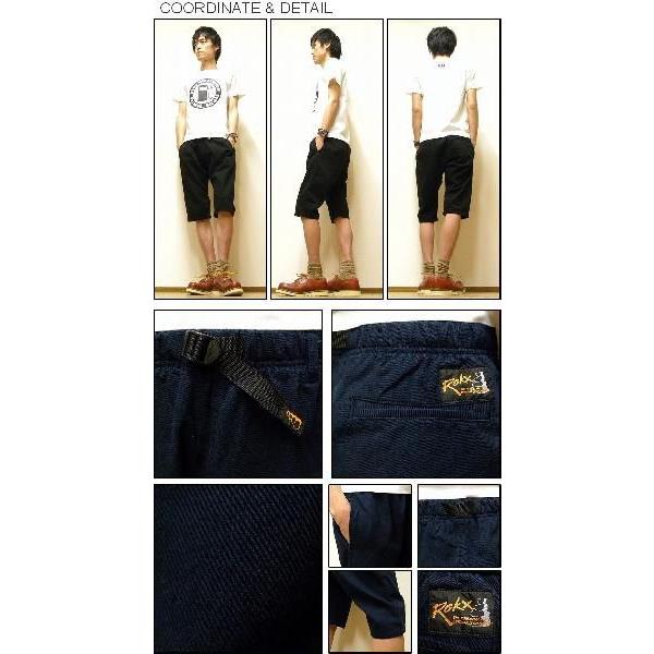 ROKX（ロックス） 3/4 CROP クロップド丈 クライミングショートパンツ