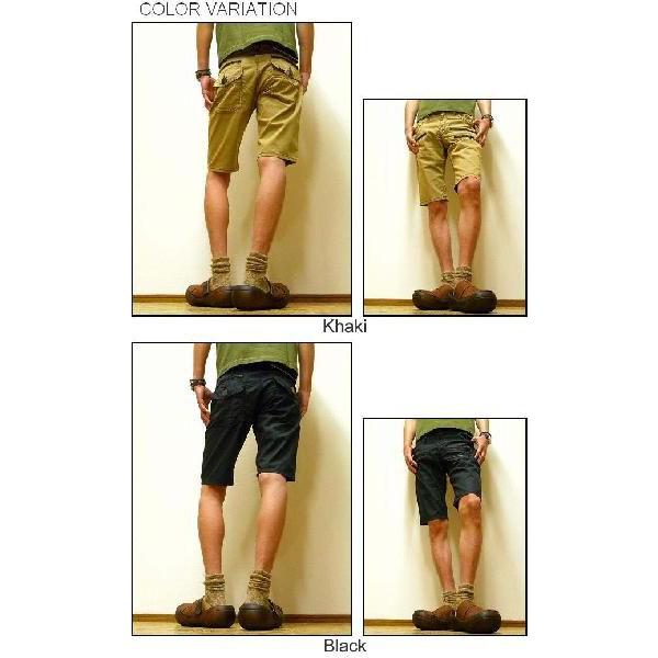 Lee（リー） BRAVE RIDERS ZIPPER FLAP EDIT ショートパンツ ジッパー＆フラップカスタム ワークハーフパンツ 【08831】 | Lee | 02