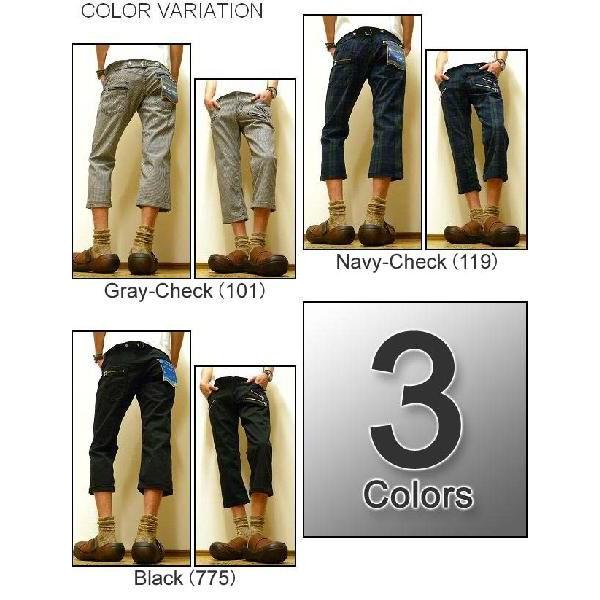 Lee（リー） Zip Narrow Style Cropped Pants クロップドパンツ ジップカスタム タイトシルエットハーフパンツ