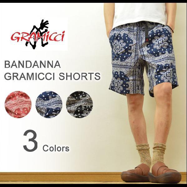 Gramicci（グラミチ） BANDANNA GRAMICCI SHORTS バンダナ柄